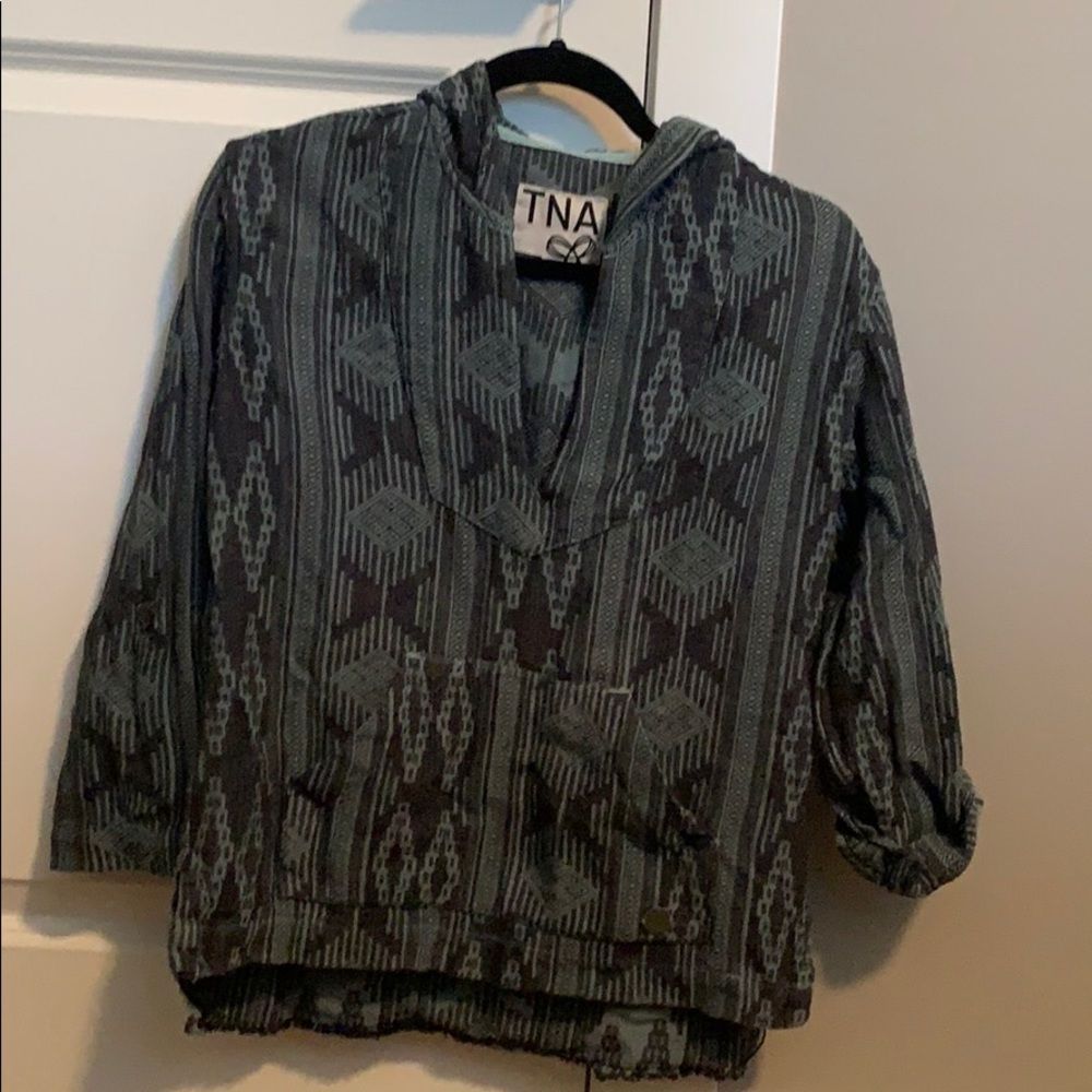 TNA hoodie Aztec pattern!
